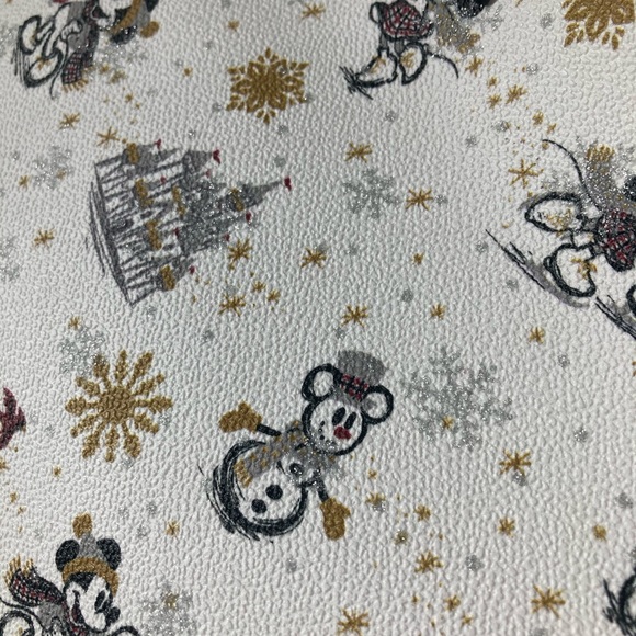 Disney Dooney & Bourke Bag - 2020 Mickey & Minnie Christmas Holiday Tote NWT - Picture 7 of 10